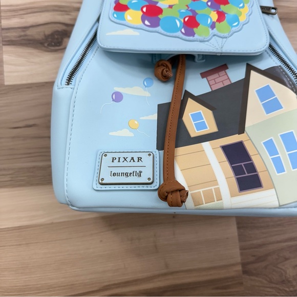 Pixar Loungefly Women\'s Blue and Brown backpack Bag main image 4